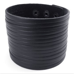 Brazalete De Cuero De Titanio De Excelente Calidad Con Colores Delicados Y Diseño Hábil