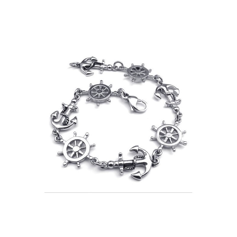 Pulsera De Titanio De Calidad Estable Con Brillo De Color Y Diseño Hábil