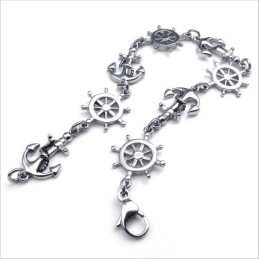 Pulsera De Titanio De Calidad Estable Con Brillo De Color Y Diseño Hábil