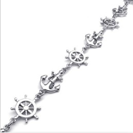 Pulsera De Titanio De Calidad Estable Con Brillo De Color Y Diseño Hábil