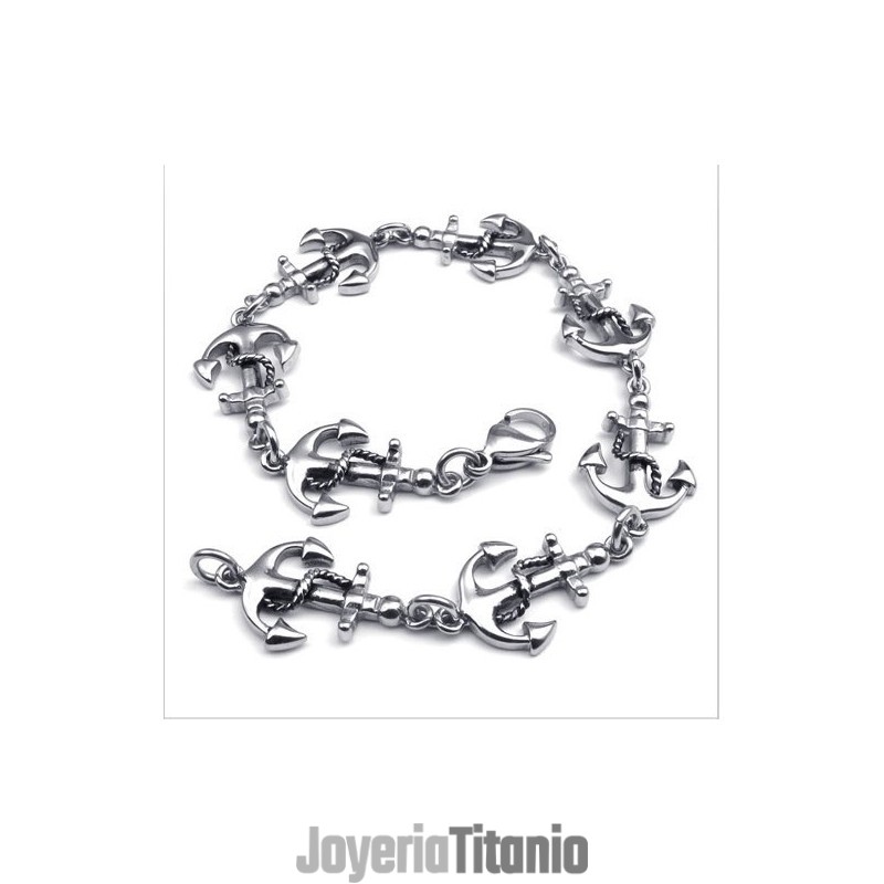 Pulsera De Titanio De Excelente Calidad, Con Un Brillo De Color De Fabricación Hábil