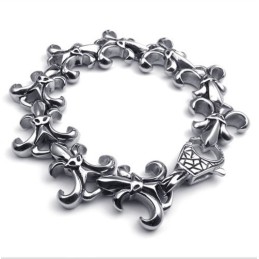 Pulsera De Titanio De Calidad Superior Con Hermoso Diseño Y Brillo De Color.