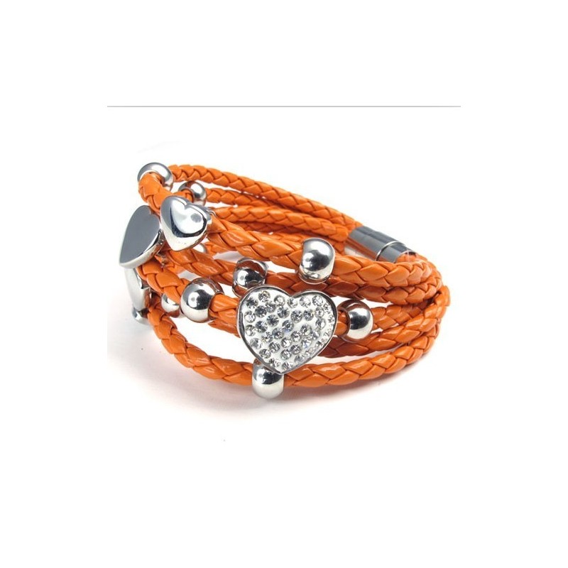 Hermoso Diseño, Hermosos Colores, Pulsera De Cuero Inoxidable De Calidad Confiable. Hermoso Diseño, Hermosos Colores, Pulsera De Cuero Inoxidable De Calidad Confiable.