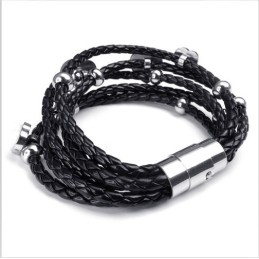 Pulsera De Titanio De Calidad Confiable, Con Hermosos Diseños Y Colores Delicados.