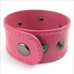 Diseño Atractivo, Hermosos Colores, Excelente Calidad, Brazalete De Cuero De Titanio.