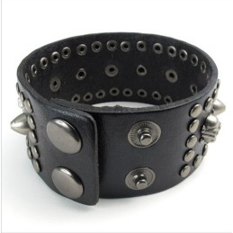 Pulsera De Cuero De Titanio De Excelente Calidad Con Colores Delicados Y Tecnología Sofisticada.