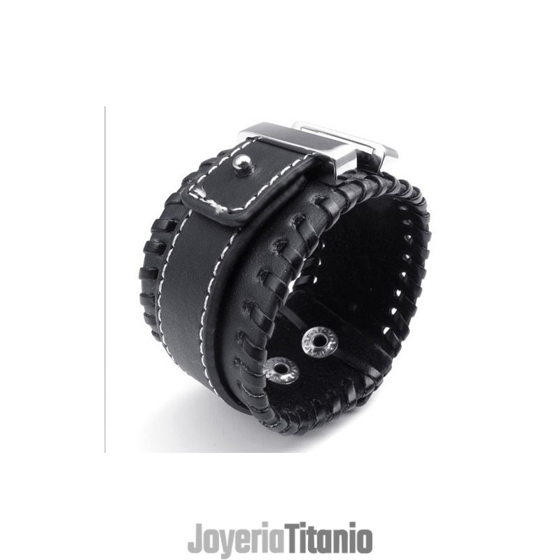 Brazalete De Cuero De Titanio De Excelente Calidad Con Colores Delicados Y Diseño Hábil Brazalete De Cuero De Titanio De Excelente Calidad Con Colores Delicados Y Diseño Hábil