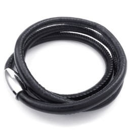 Collar De Cuero De Titanio De Excelente Calidad Con Colores Delicados Y Diseño Hábil