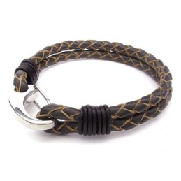 Brazalete De Cuero De Titanio De Excelente Calidad Con Colores Delicados Y Diseño Hábil