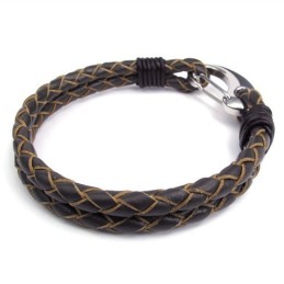 Brazalete De Cuero De Titanio De Excelente Calidad Con Colores Delicados Y Diseño Hábil