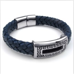Pulsera De Cuero De Titanio De Calidad Confiable Con Colores Delicados Y Diseño Hábil