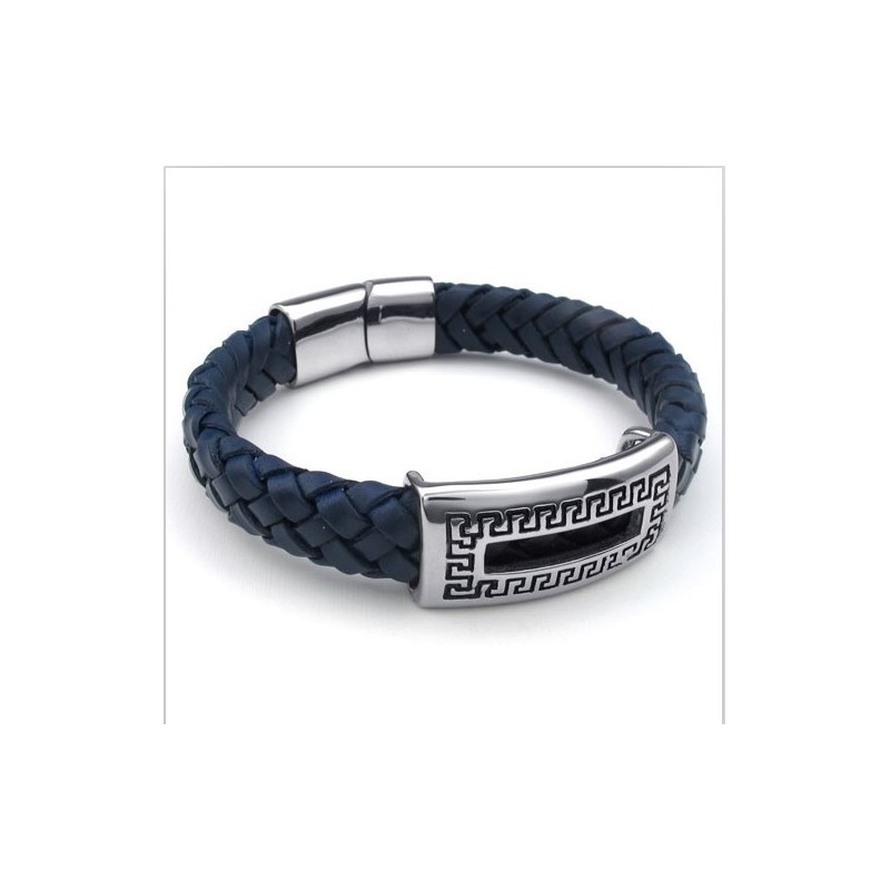 Pulsera De Cuero De Titanio De Calidad Confiable Con Colores Delicados Y Diseño Hábil Pulsera De Cuero De Titanio De Calidad Confiable Con Colores Delicados Y Diseño Hábil
