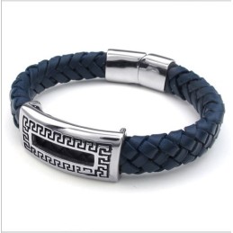Pulsera De Cuero De Titanio De Calidad Confiable Con Colores Delicados Y Diseño Hábil