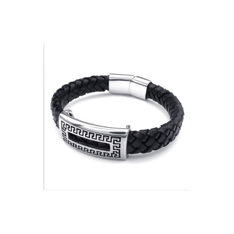 Pulsera De Cuero De Titanio De Calidad Confiable Con Colores Delicados Y Diseño Hábil Pulsera De Cuero De Titanio De Calidad Confiable Con Colores Delicados Y Diseño Hábil