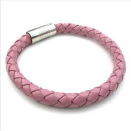 Brazalete De Cuero De Titanio De Excelente Calidad Con Colores Delicados Y Diseño Hábil