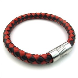 Brazalete De Cuero De Titanio De Excelente Calidad Con Colores Delicados Y Diseño Hábil