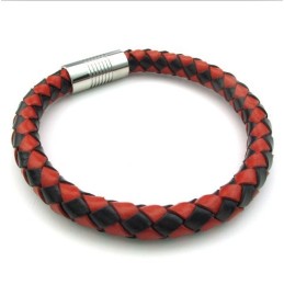 Brazalete De Cuero De Titanio De Excelente Calidad Con Colores Delicados Y Diseño Hábil
