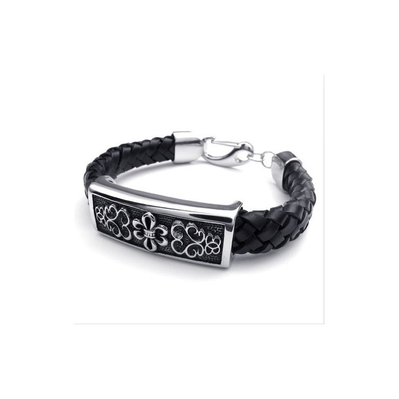 Pulsera De Cuero De Titanio De Excelente Calidad Con Patrones De Moda Y Colores Delicados. Pulsera De Cuero De Titanio De Excelente Calidad Con Patrones De Moda Y Colores Delicados.