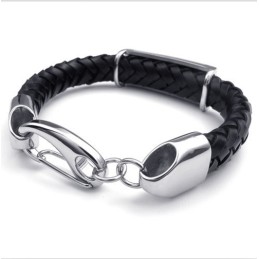 Pulsera De Cuero De Titanio De Calidad Superior Con Colores Delicados Y Diseño Hábil