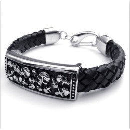 Pulsera De Cuero De Titanio De Calidad Confiable Con Colores Delicados Y Diseño Hábil