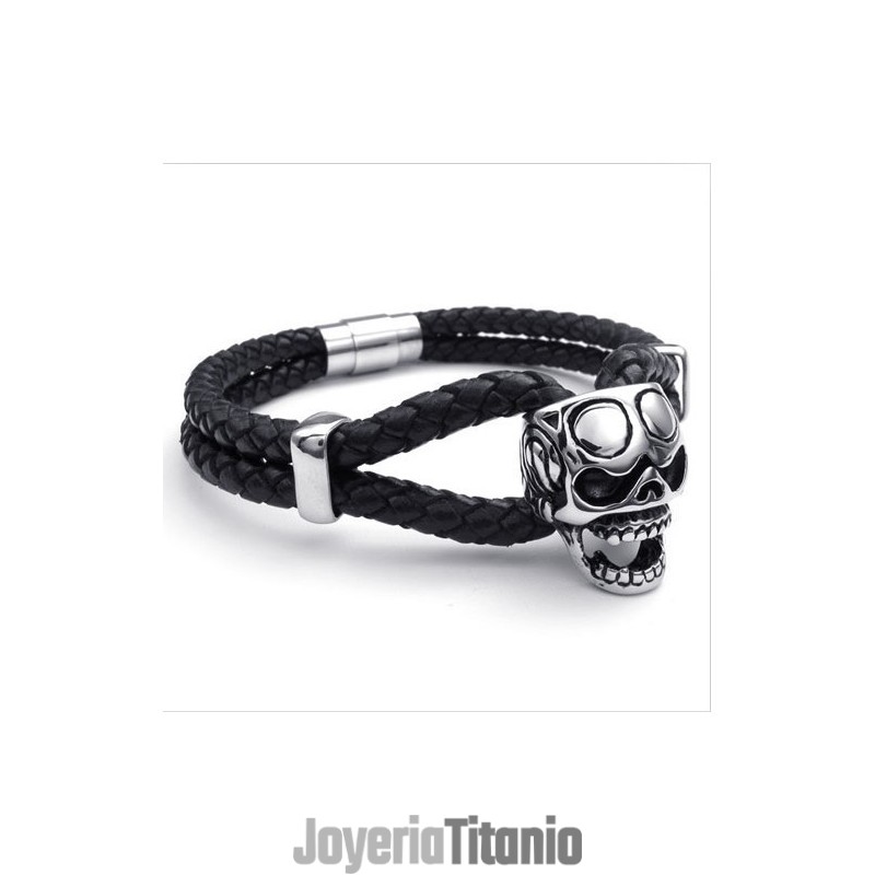 Pulsera De Cuero De Titanio De Excelente Calidad Y Diseño Atractivo En Colores Delicados. Pulsera De Cuero De Titanio De Excelente Calidad Y Diseño Atractivo En Colores Delicados.
