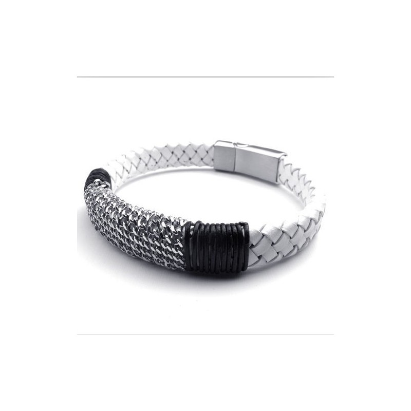 Pulsera De Cuero De Titanio De Calidad Confiable Con Colores Delicados Y Diseño Moderno Pulsera De Cuero De Titanio De Calidad Confiable Con Colores Delicados Y Diseño Moderno
