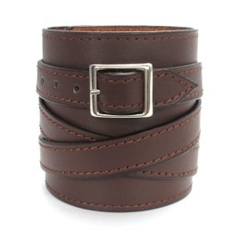 Brazalete De Cuero De Titanio De Calidad Confiable Y Colores Delicados Y Finamente Procesados