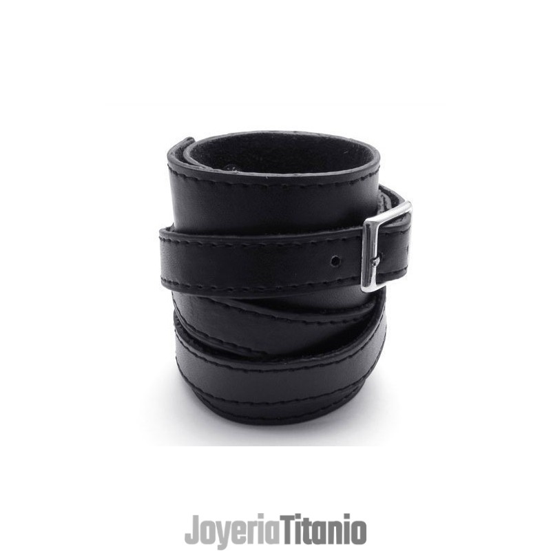 Brazalete De Cuero De Titanio De Calidad Confiable Y Colores Delicados Y Finamente Procesados
