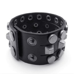 Brazalete De Cuero De Titanio De Excelente Calidad, Diseño Moderno, Colores Delicados