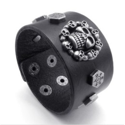 Brazalete De Cuero De Titanio De Calidad Confiable Con Colores Delicados Y Diseño Atractivo
