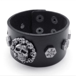 Brazalete De Cuero De Titanio De Calidad Confiable Con Colores Delicados Y Diseño Atractivo