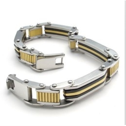 Pulsera De Titanio De Excelente Calidad, Con Un Brillo De Color De Fabricación Hábil