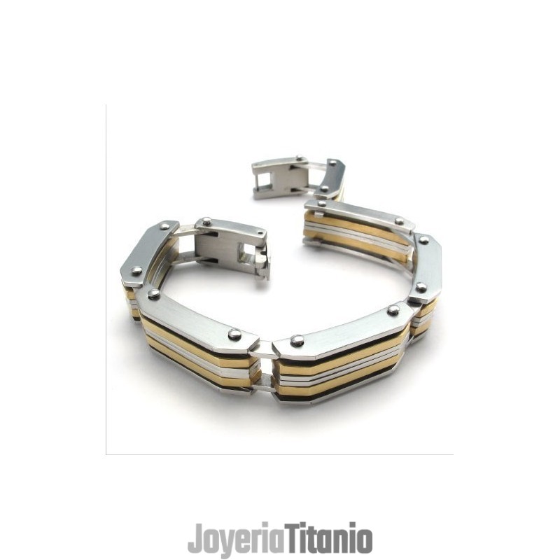 Pulsera De Titanio De Calidad Estable Y Con Un Brillo De Color De Fabricación Experta
