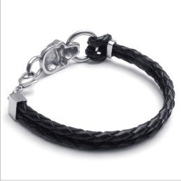 Pulsera De Cuero De Titanio De Calidad Estable Con Colores Delicados Y Diseño Hábil