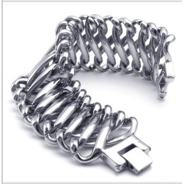 Pulsera De Titanio De Calidad Confiable, Con Forma Elegante, Color Brillante