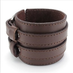 Brazalete De Cuero De Titanio De Excelente Calidad Con Colores Delicados Y Diseño Hábil