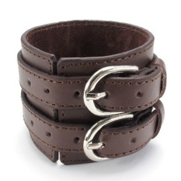 Brazalete De Cuero De Titanio De Excelente Calidad Con Colores Delicados Y Diseño Hábil