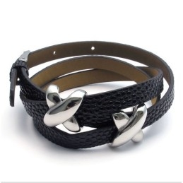 Pulsera De Titanio Pu De Excelente Calidad Con Diseño Atractivo Y Colores Delicados.