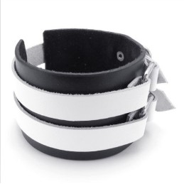 Pulsera De Cuero De Titanio De Calidad Confiable Y Colores Delicados De Fabricación Experta