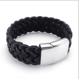 Pulsera De Cuero De Titanio De Calidad Estable Con Colores Delicados Y Diseño Hábil