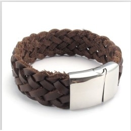 Pulsera De Cuero De Titanio De Calidad Estable Con Colores Delicados Y Diseño Hábil