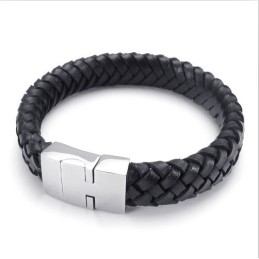 Pulsera De Cuero De Titanio De Calidad Estable Con Colores Delicados Y Diseño Hábil