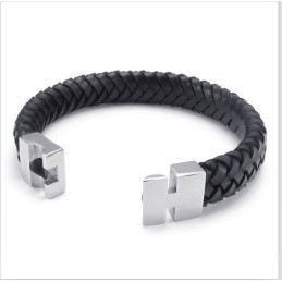 Pulsera De Cuero De Titanio De Calidad Estable Con Colores Delicados Y Diseño Hábil