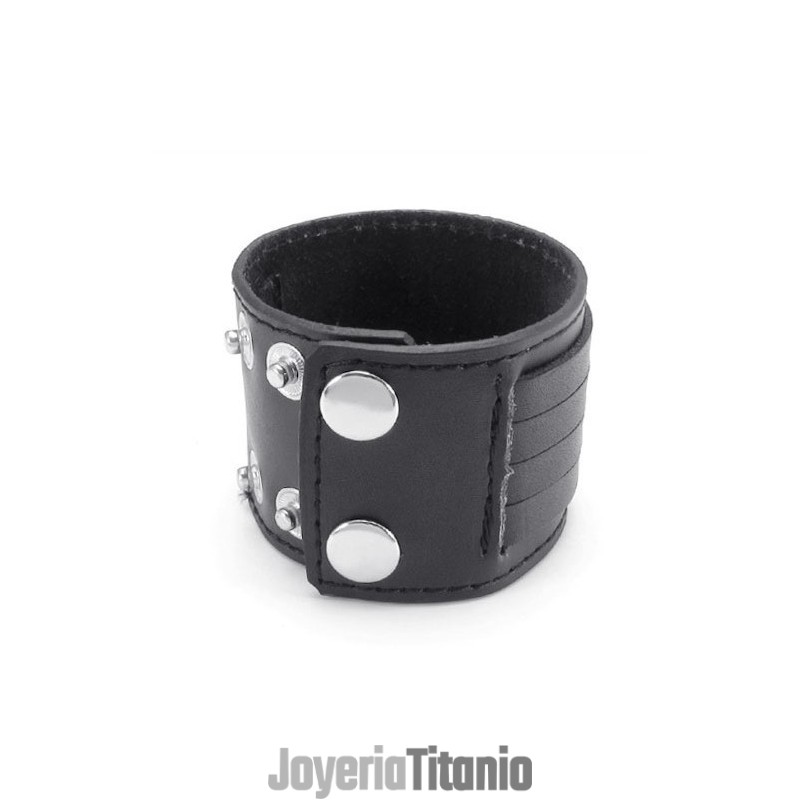 Pulsera De Cuero De Titanio De Calidad Confiable Y Colores Delicados De Fabricación Experta Pulsera De Cuero De Titanio De Calidad Confiable Y Colores Delicados De Fabricación Experta