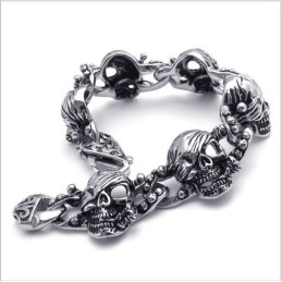 Pulsera De Cuero De Titanio De Excelente Calidad Con Colores Delicados Y Diseño Moderno