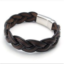 Pulsera De Cuero De Titanio De Calidad Estable Con Colores Delicados Y Diseño Hábil