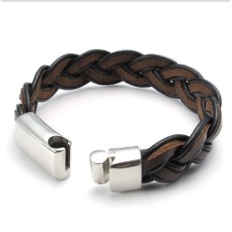 Pulsera De Cuero De Titanio De Calidad Estable Con Colores Delicados Y Diseño Hábil