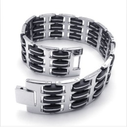 Pulsera De Titanio De Excelente Calidad, Colores Delicados Y Forma Elegante