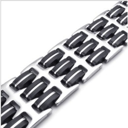 Pulsera De Titanio De Excelente Calidad, Colores Delicados Y Forma Elegante