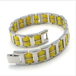Pulsera De Titanio De Calidad Confiable, Con Colores Brillantes Y De Fabricación Experta